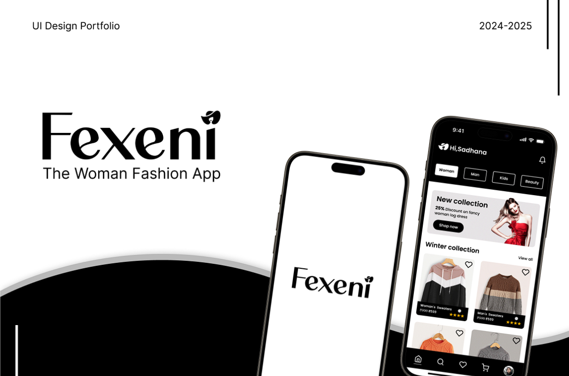 Women's Fashion E-Com UI Desingn App